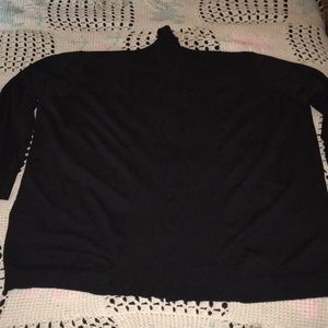 Black Faded Glory shawl